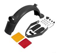 Sandyseptember Guardabarros Scooter Eléctrico para Xiaomi Pro 2 | Kit de guardabarros trasero con soporte de acero, espaciadores, calcomanías y herramientas, protector para 21,6 cm 216 mm