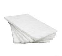 Sandyseptember Insertos de lana para chimeneas de etanol, fibra resistente al calor, quemador de núcleo de algodón, accesorios de esponja de repuesto (8 x 12 pulgadas)