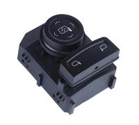 Sandyseptember Interruptor de control de espejo de plástico negro compatible con chevrolet para silverado para gmc para sierra para yukon para tahoe para suburbano 2014-2022 OEM 84643952 23154700