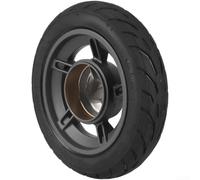 Sandyseptember Juego de ruedas y neumáticos de repuesto para scooter Xiaomi 6 Lite, neumático de vacío sin cámara de 10 x 2.125 pulgadas con cubo de aluminio