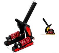 Sandyseptember Kit de amortiguador de horquilla delantera para Xiaomi para M365 Pro 1S, montaje de resorte de aleación de aluminio espesado, piezas de suspensión de scooter