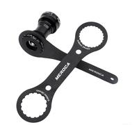 Sandyseptember Llave de pedalier 2 en 1 de precisión para tazas ranuradas de 44/46 mm y 39/40.5 mm, construcción de aluminio para marcos compatibles con SRAM (BB39+BB40.5)