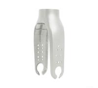 Sandyseptember Para M365 Frente Tenedor Caso Protector ABS Cubierta Para Mijia Scooter Eléctrico Reemplazo Accesorio Gris (Blanco)