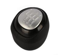 Sandyseptember Pomo de palanca de cambios para Saab 9 3 modelos de transmisión manual de 6 velocidades 2003 2012, número OEM 55566207 y piezas compatibles 12826990 32022206 55353897 (mate 6 niveles)