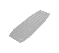 Sandyseptember Protector de aluminio blanco para cubierta de batería para Xiaomi 6 Reemplazo de carcasa de scooter eléctrico