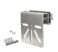 Sandyseptember Soporte de montaje en pared, para SoloCam para S340, para E30, para E42 para Eufy 4G LTE Cam, Soporte de canal exterior de aleación de aluminio (A)