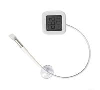 Sandyseptember Termómetro inteligente para pecera con sonda de acero inoxidable, sensor externo de temperatura del agua para el hogar (agua dulce de 30 cm)