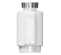 Sandyseptember Válvula termostática de radiador habilitada para Zigbee con termostato inteligente WiFi, características para control remoto de calefacción y ahorro de energía a través de la aplicación