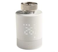 Sandyseptember WiFi Smart TRV Válvula termostática de radiador para Tuya Home Automation no requiere concentrador, funciona con Alexa y Google Assistant