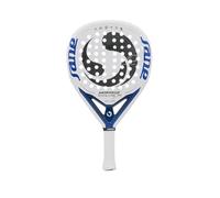 SANE Pala de Pádel Agressor Evolution Gold, Híbrida Gota-Redonda, Carbono 15K, Goma Pro HD-R