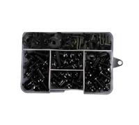 sanehou Tornillos para carrocería Compatible con Yamaha para YFM700 para Raptor para YFM660 700R Carenado Motocicleta para Tornillos Tornillos Tuercas Clips Pernos De Carenado De Motocicleta(Black)