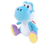 Sanei Super Mario All Star Collection Yoshi Plush Small Peluche (Azul Claro)