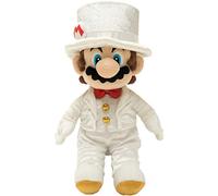 Sanei Super Mario Odyssey - Peluche Premium Box Mario Wedding 40 cm/4 Blanco 75SM0072