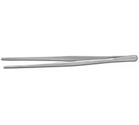 Sanelli Ambrogio Chef Pinzas de Cocina para cocinar, Superficie Lisa, Acero Inoxidable, Plateado