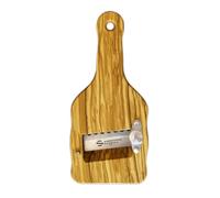 SANELLI AMBROGIO - Cortador de trufas de Madera de Olivo con Hoja Ondulada, marrón, 23 x 9 x 2.5 cm, 1741.000