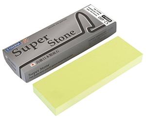 Sanelli Ambrogio, Naniwa Super Stone, afilador de cuchillos profesional, grano #8000, ideal para el acabado de cuchillos y herramientas de precisión, Splash & Go, fabricado en Japón