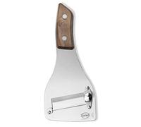 Sanelli, Cortador de tufas SAN-SLICE, cortador de trufas profesional mango de madera con regulador de corte. Acabado satinado. Hoja lisa, acero inoxidable