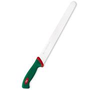 Sanelli Línea Premana Professional,Cuchillo Jamón Cm.32,Acero Inoxidable,Verde y Rojo,