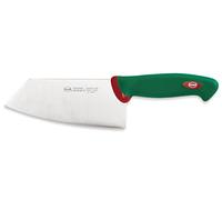Sanelli Línea Premana Professional,Cuchillo Smile Cm.16,Acero Inoxidable,Verde y Rojo,29.0x3.0x7.5 cm
