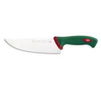 Sanelli Cuchillo trinchante Línea Premana Professional 20 cm Acero inoxidable Verde y Rojo