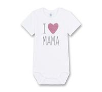Sanetta 321850 - Body, Unisex, Color White 10, Talla 2 años