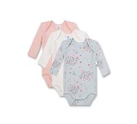 Sanetta 324225 Cuerpo Langarm 3er Set, Ballad Blue, 98 para Bebés