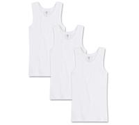 Sanetta 333732 Camiseta de Tirantes, Blanco (White 10), 92 cm (Pack de 3) para Niñas