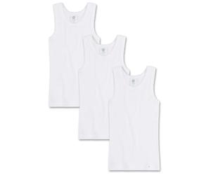 Sanetta 333732-Camiseta de Tirantes Niñas Blanco (White 10) 128