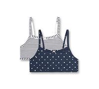 SANETTA Sujetador navy / blanco, Talla 176