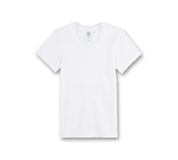 Sanetta Camiseta Interior de Media Manga para niña, de algodón orgánico sostenible, Ropa Interior para niñas