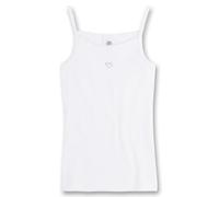Sanetta - Camiseta Interior para niña, Talla 6 años (116 cm), Color Blanco 010