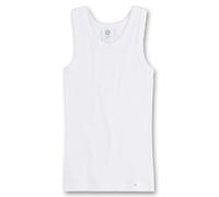 Sanetta - Camiseta Interior para niña, Talla 8 años (128 cm), Color Blanco 010