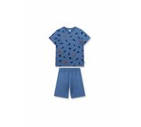 SANETTA Conjunto de pijama de 2 piezas para niño (camiseta y pantalones cortos) azul | 128