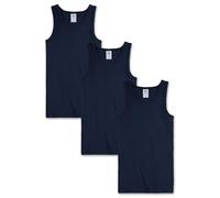 Sanetta Niños Camiseta Interior Paquete de 3 Camiseta, 300000 - Azul (Neptuno 50226), 176