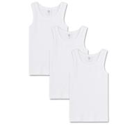 Sanetta Niños Camiseta Interior (X Pack 3 - Blanco (Blanco 10), 140