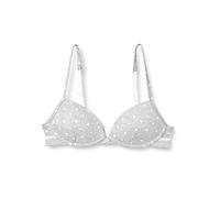 Sanetta Soft Cup BH Grau Sujetador Moldeado, Opaco Pulgadas, Hellgrau Melange, 70AA para Niñas