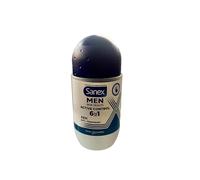 Sanex 3 x Men Dermo Active Control Desodorante roll-on para piel normal 50 ml