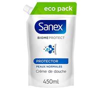 Sanex Biomeprotect Dermo Protector Prebiótico Gel de Ducha Skin Microbiome-Friendly Eco-Pack 450ml