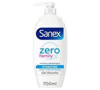 SANEX - Bomba de gel de ducha Zero Family - Para toda la familia - Sin jabón - 700 ml