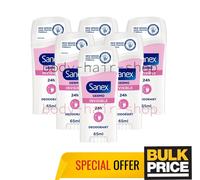 Sanex Dermo Invisible Stick Desodorante PH Balance Antimanchas Sin Aluminio 6...
