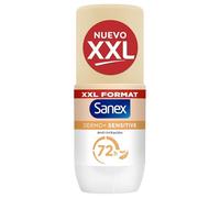 Sanex Dermo+ Sensitive, Desodorante Antitranspirante Roll-On 72h, 90ml | Roll-on piel sensible 72h, Fórmula hipoalergénica, 0% Alcohol, Anti-irritación, Testado dermatológicamente
