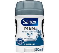 ¡17% DTO! Desodorante Stick Men Active Control 6 en 1 72h Anti-Transpirante 50 ml
