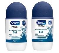 Sanex Men Active Control Roll-On 2x50 ml
