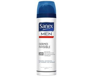 Sanex Men Dermo Invisible, Desodorante Spray - Lote 3 ud x 200 ml