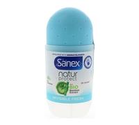 Sanex Natur Protect - Desodorante en roll-on (6 unidades, bambú fresco, 50 ml)