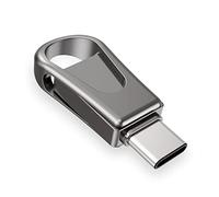 Sanfeya - Memoria USB 3.0 (2 en 1, USB 3.0), diseño de Memoria USB (64.00GB), Color Negro