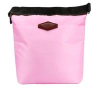 Sanfiyya Bolsa aislada, bolsa de almuerzo pequeña con cremallera portátil con hebilla, caja de almuerzo suave para mujeres, hogar, oficina, escuela