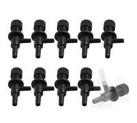 Sanfly 10 Piezas/Establecer Válvula De Control De Aire del Acuario Aquarium Airline Tubing Tank Tank Fish Fish Fish Flujo De Aire De Aire Regulador De Aire Válvula