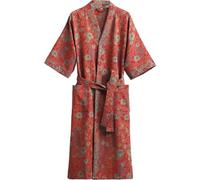Sanfly Batas De Gasa Doble para Mujer, Vestidos De Verano De Manga Corta, Albornoces Simples De Estilo Chino, Batas De Kimono para Mujer