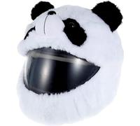 Sanfly Funda para Casco De Motocicleta Divertida Y Linda Funda para Casco De Panda De Peluche para Mayoría De Los Cascos Integrales Accesorios para Motos Atracciones Divertidas Y Regalos